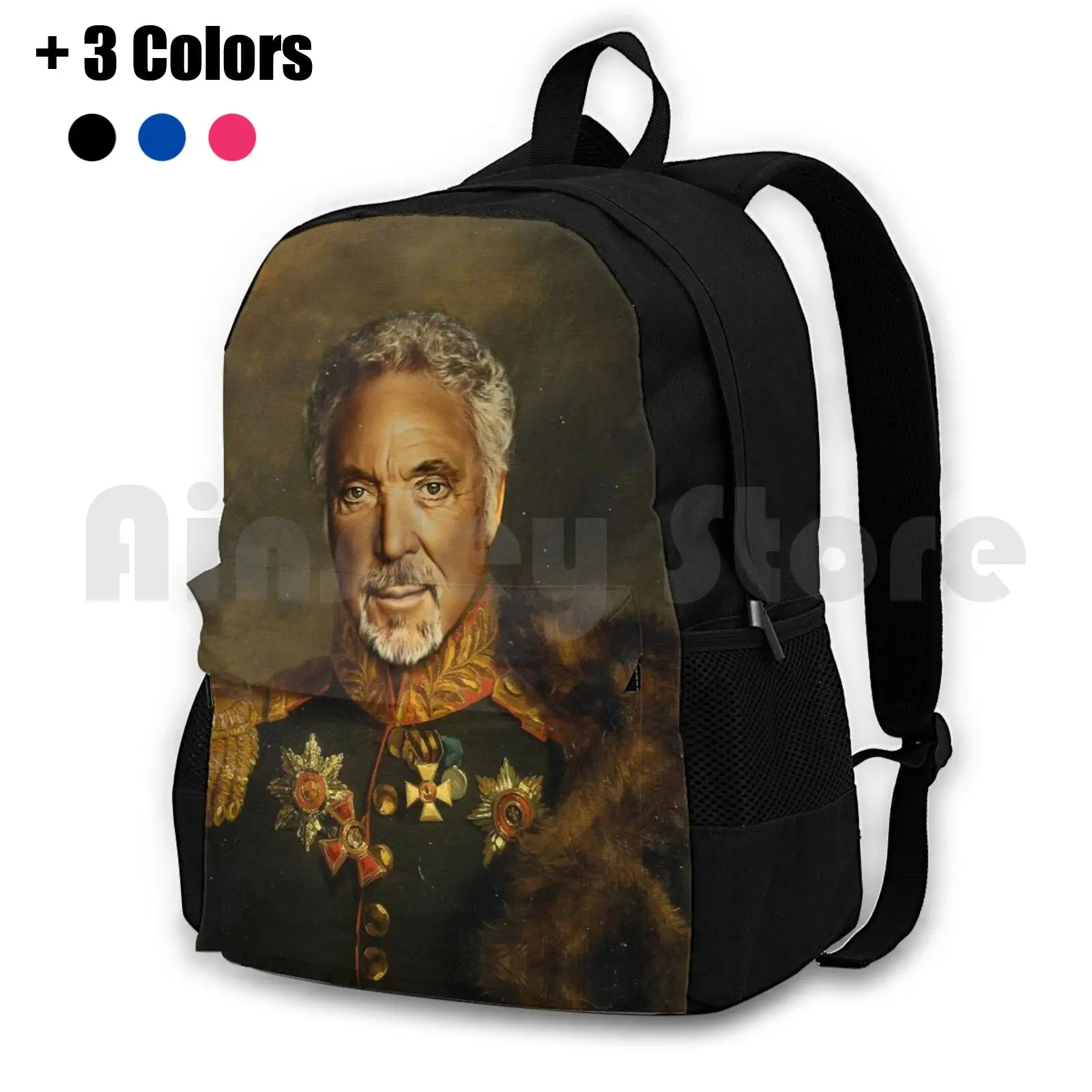 Уличный походный рюкзак Sir Tom Jones со сменным лицом водонепроницаемый для кемпинга