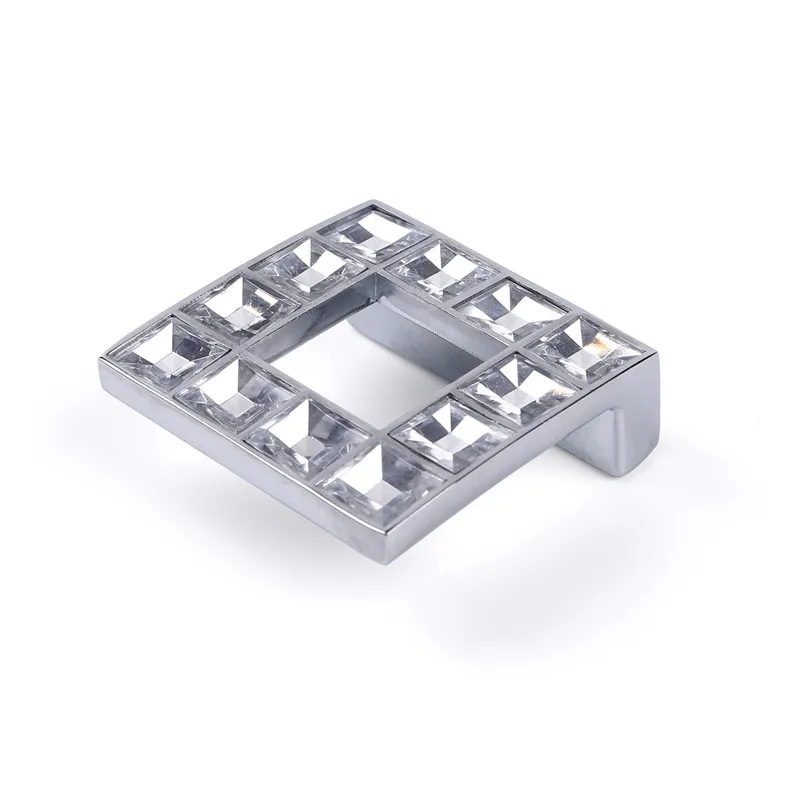 Новые алмазные Хрустальные Ручки Современные Простые ручки шкафа прикроватный