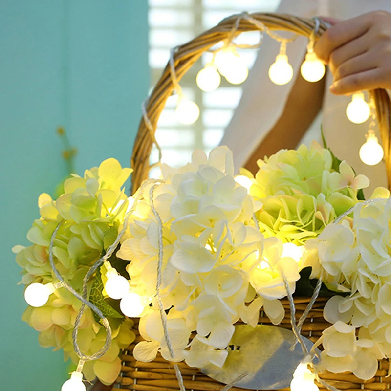 Holiday Light Chain Ball LED String Lighting 300CM 6M USB Lamp Bulb Waterproof Outdoor Wedding Christmas Led | Лампы и освещение