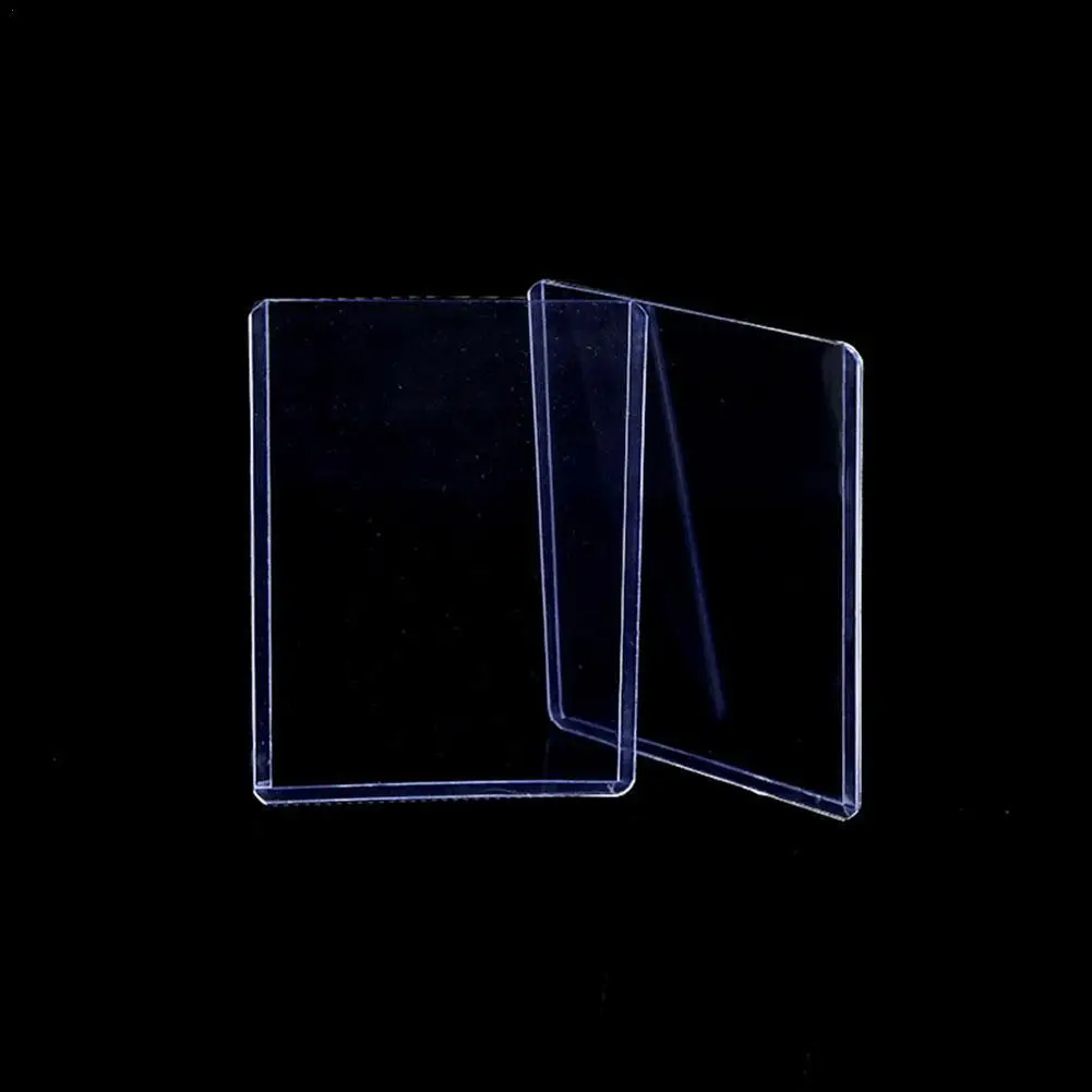 

25 шт. держатель игровой карты Топ погрузчик 3X4 "прозрачный протектор карт Баскетбол карточки в виде футбольного мяча рукавами спортивные P5W1