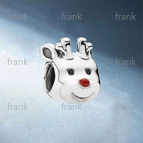 

791781EN39 Red-Nosed Reindeer Charm