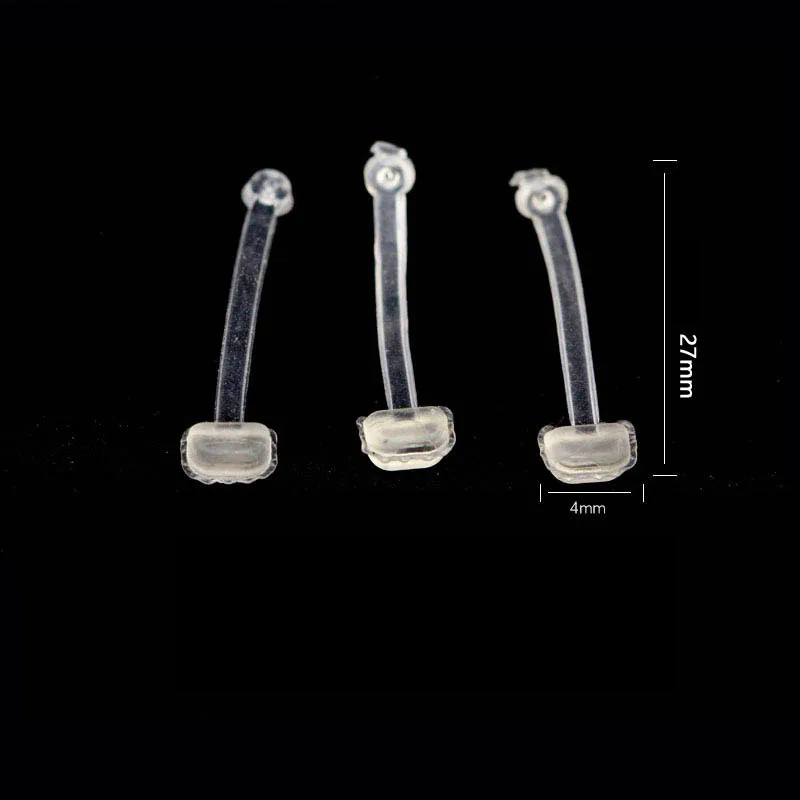 5Cards Carp Fishing Hair Rig 20/22/25/27mm Fishing Bait Stop Pop Up Rig Stoppers Clear Color Boilie Inserts B368