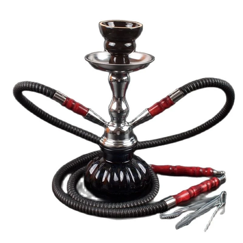 

Portable Glass Hookah For Smoking Shisha Narguile Chicha Sheesha With Hose Bowl Water Pipe Hookahs Set Gadget For Man