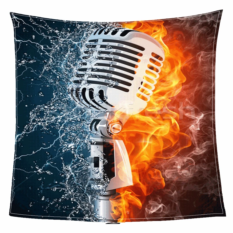 OIMG 3D Portable Adults Printed Flannel Blanket Hand Wash Customized Rectangle Autumn Anti Pilling Home Travel Picnic Tapestr | Дом и сад