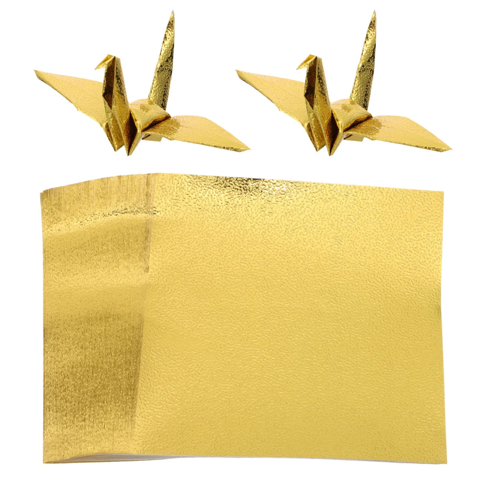 

100pcs Folding Paper Square Paper Beautiful Origami Paper Handicraft Paper