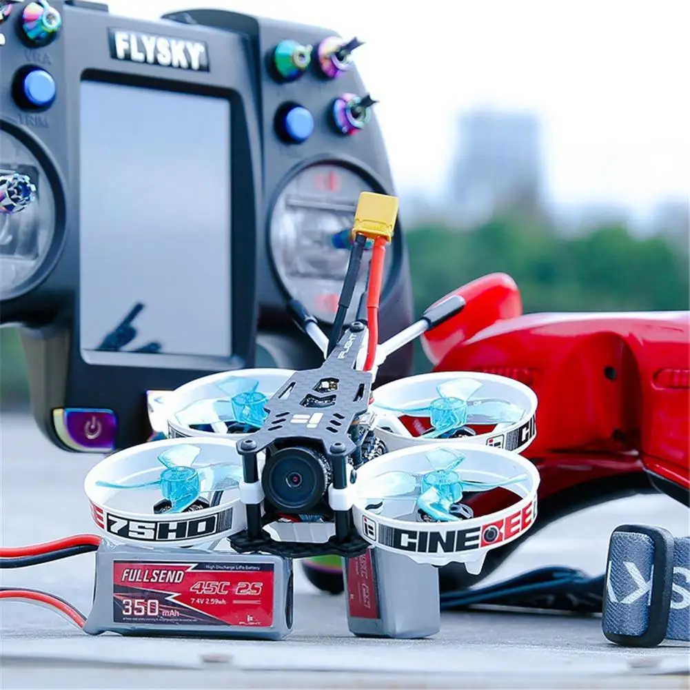 Гоночный Дрон iFlight CineBee 75HD 2-3S Whoop RC FPV с sucex mirco F4 12A 200mW Turtle V2 HD PNP BNF |
