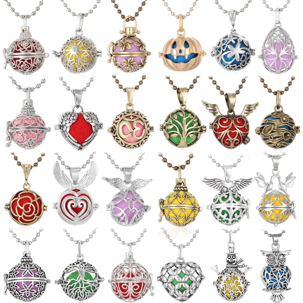 Новинка Стильное ожерелье с ароматическим диффузором эфирное масло диффузор