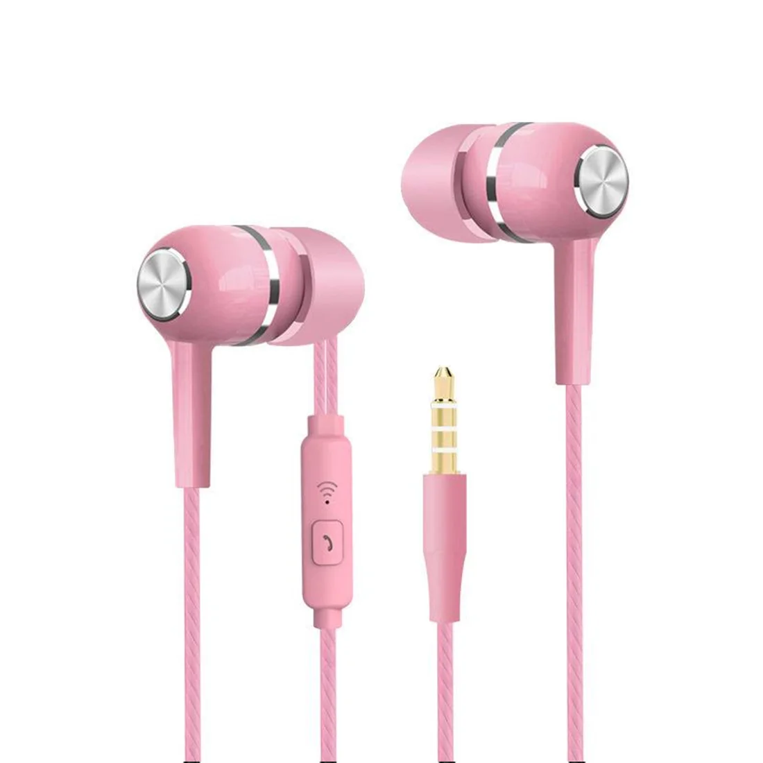In-ear earphone subwoofer wired headset VPB S12 with wheat line control universal mobile phone ear plug | Электроника