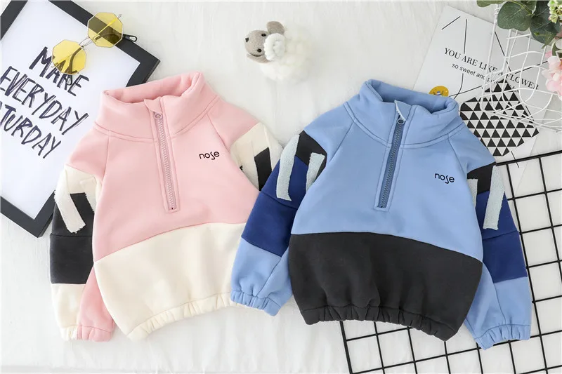 Новая осенняя одежда для малышей 2020 г. Детский костюм с вельветом девочек плотный