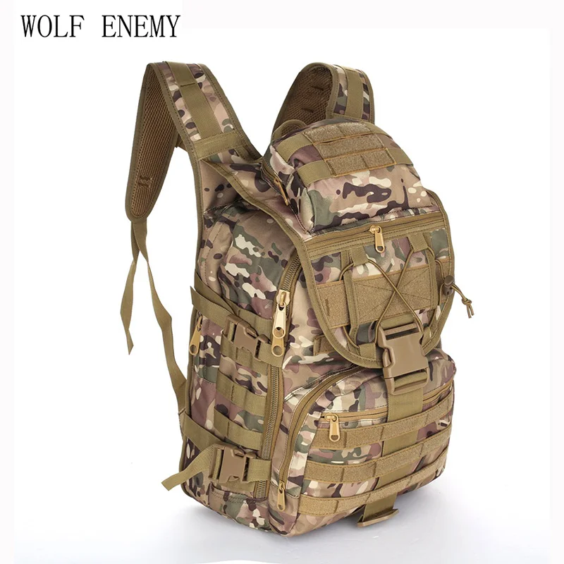 Новинка X7 армейская тактика рюкзаки для ноутбука Военная камуфляжная дорожная походная сумка для компьютера 1000D нейлоновые охотничьи сумки - Цвет: MC