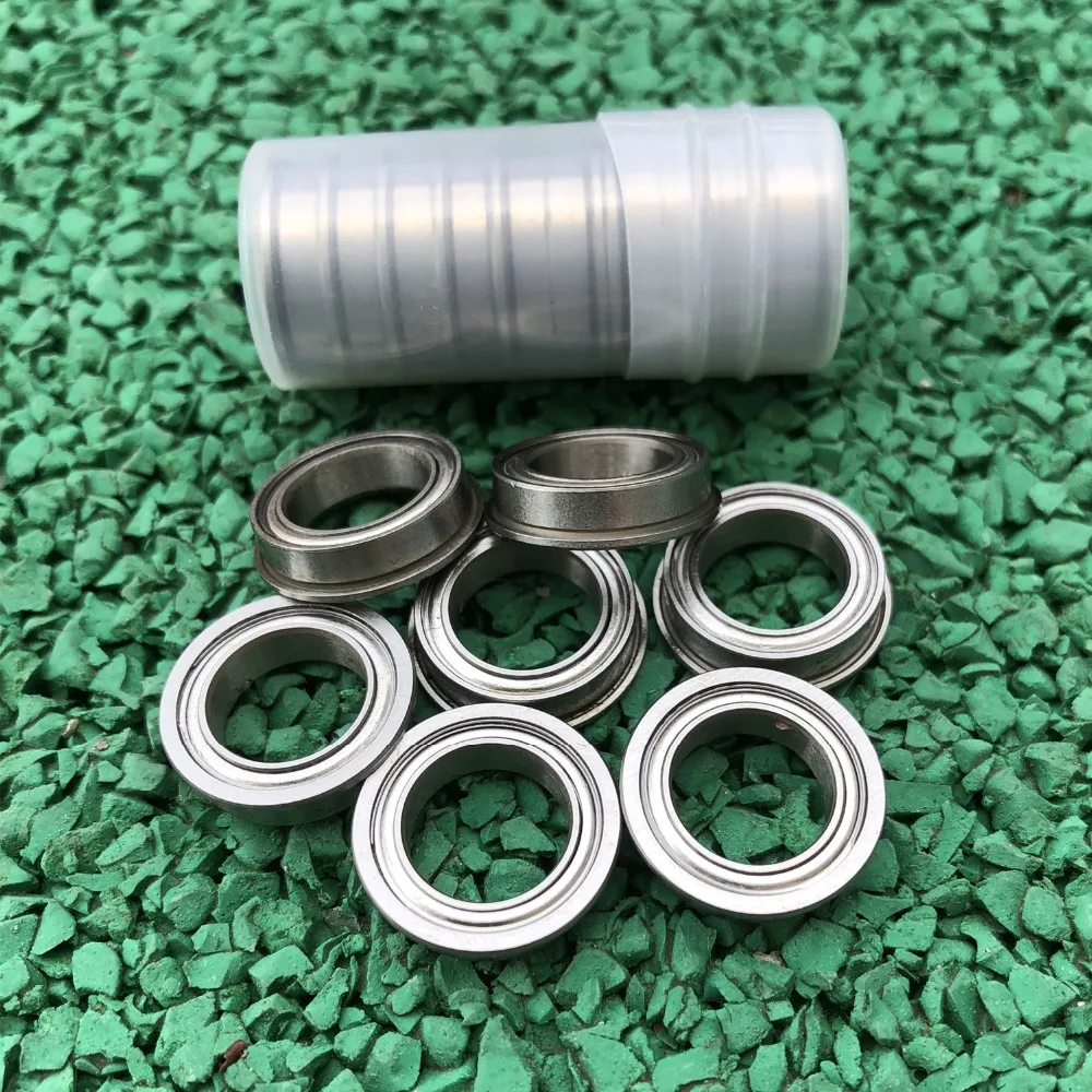 50 шт./лот фланцевый подшипник F6700ZZ F6701ZZ F6702ZZ F6703ZZ F6704ZZ экранированный фланец тонкие стеновые радиальные шарикоподшипники