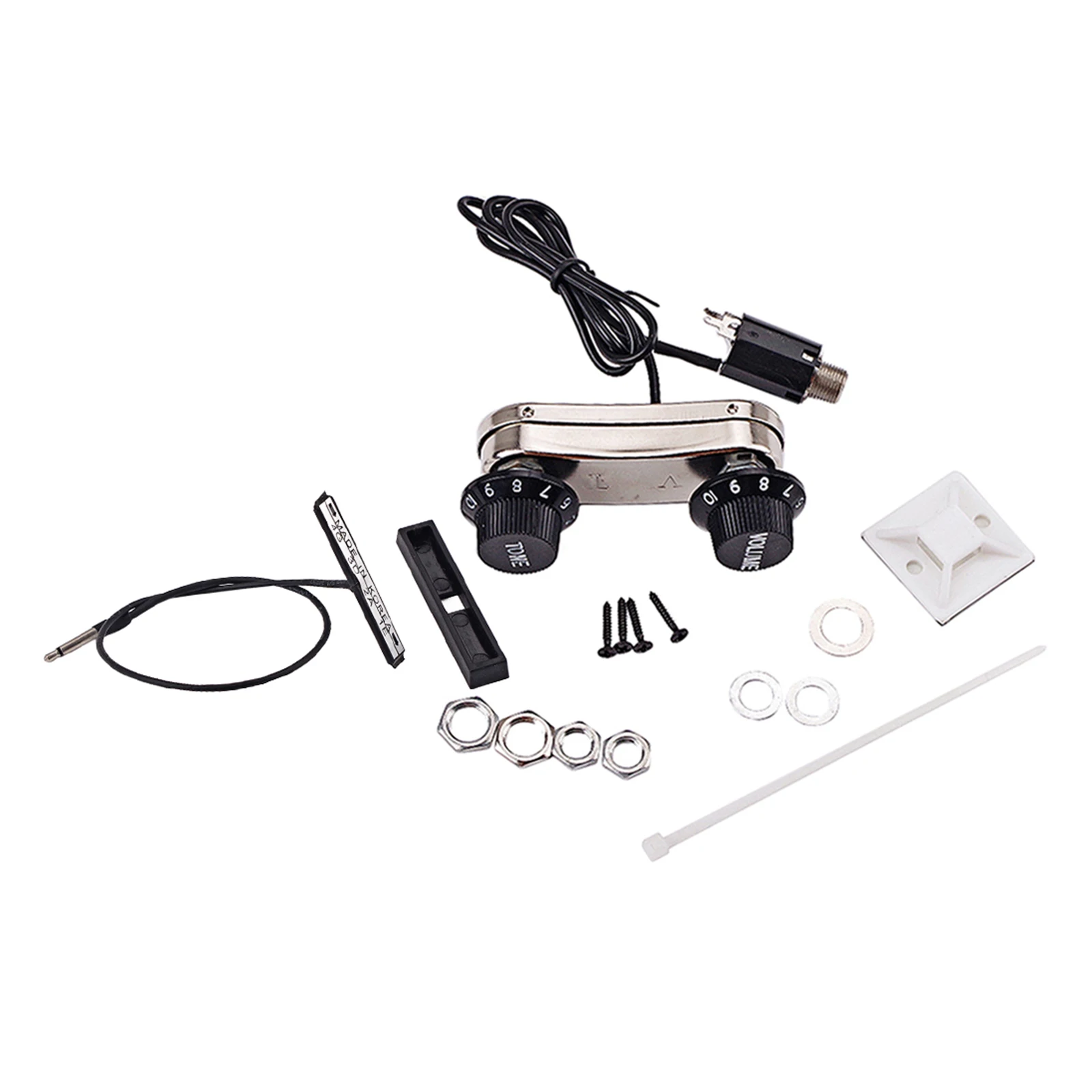 

Pickup Set with Tone Volume Knob for Electric Guitar Violin Accessories High Output