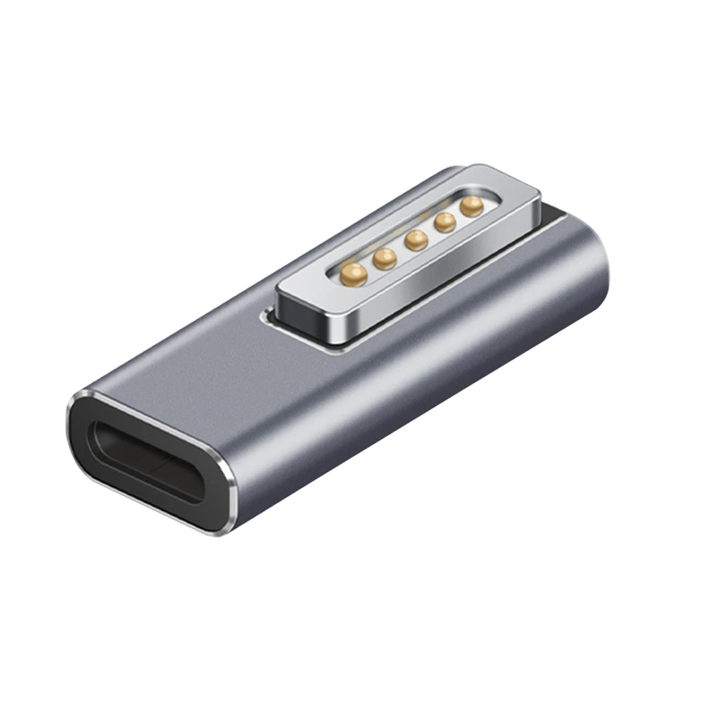 Магнитный адаптер USB PD типа C для Apple Magsafe1 Magsafe 2 MacBook Pro розетка быстрая зарядка 60 Вт