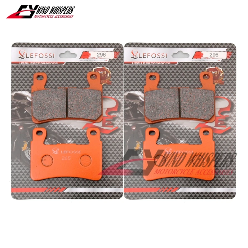 Передние Задние тормозные колодки для Kawasaki Ninja ZX6R ZX636 ZX-6R ZX 6R Non ABS 2013-2020 636cc 2016 2017 2018