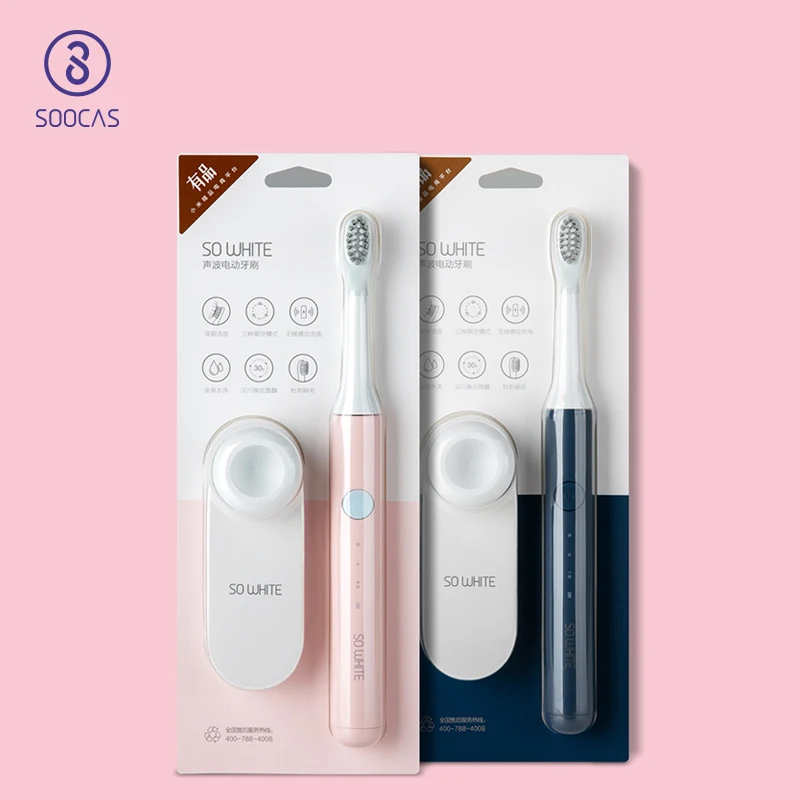 SOOCAS PINJING SO WHITE EX3 Sonic электрическая зубная щетка ультра звуковая автоматическая