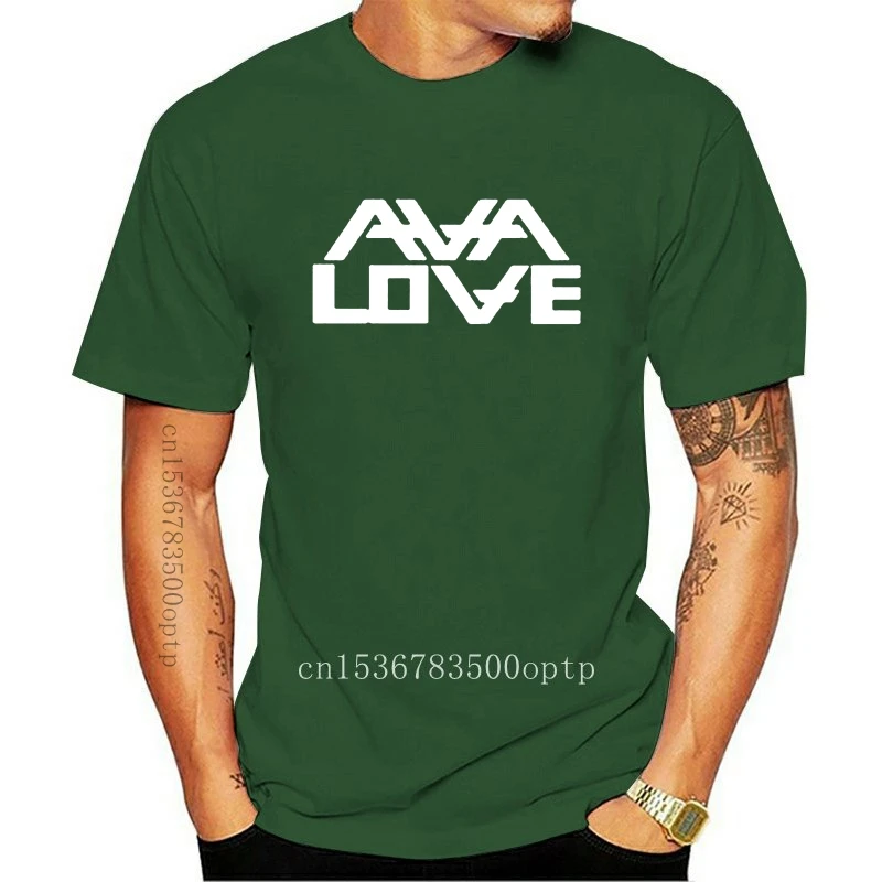 

Новинка 2021, мужская рубашка AVA с логотипом LOVE BAND, музыкальная, белая, черная, американский размер S-XXXL ZM1