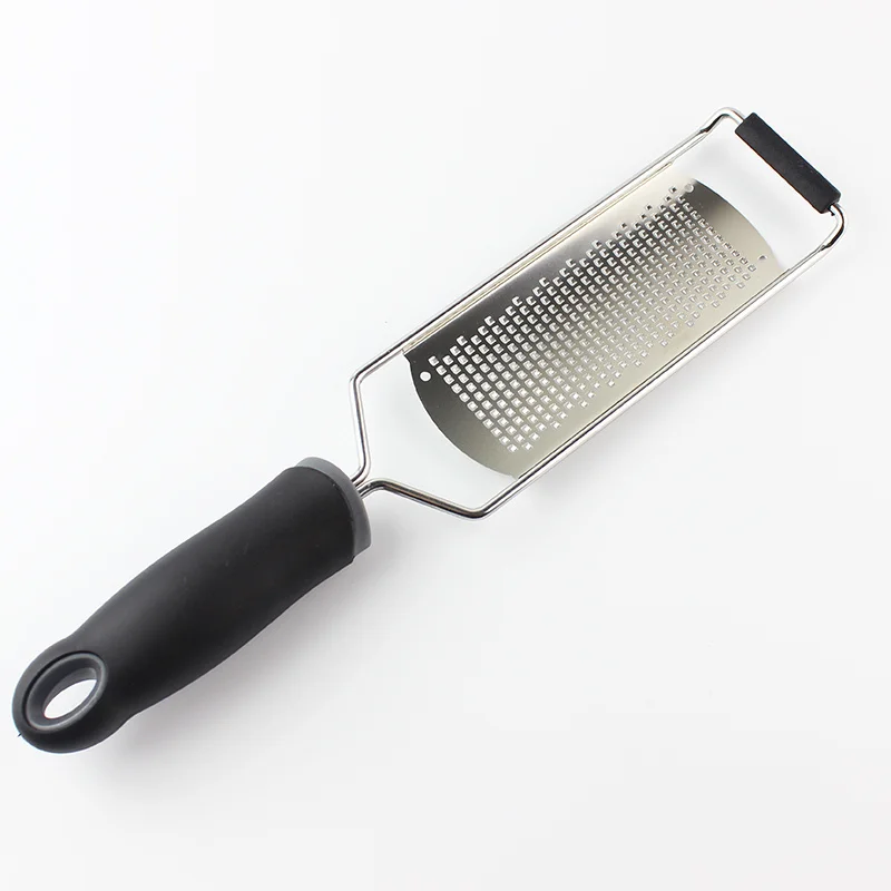 Терка для сыра, Zester Microplane, лимонный Zester для цитрусовых, твердый имбирь, корица, мускатный орех, шоколад, овощи и пряности для кухни