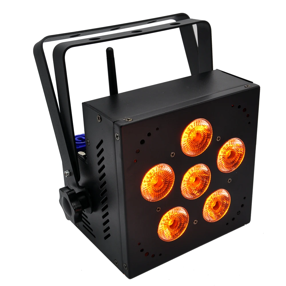 TIPTOP TP G3043 6IN1 6x18 Вт литиевая батарея 10000 мАч Tyanshine сценический светодиодный