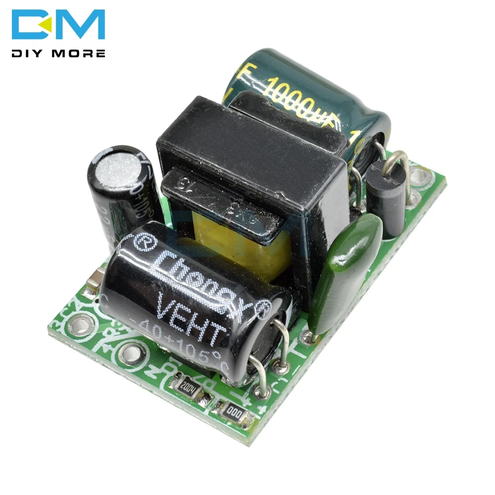 AC-DC 5V 800mA понижающий преобразователь 110V 220V to DC 5V понижающий трансформатор модуль питания Изоляция напряжения для Arduino