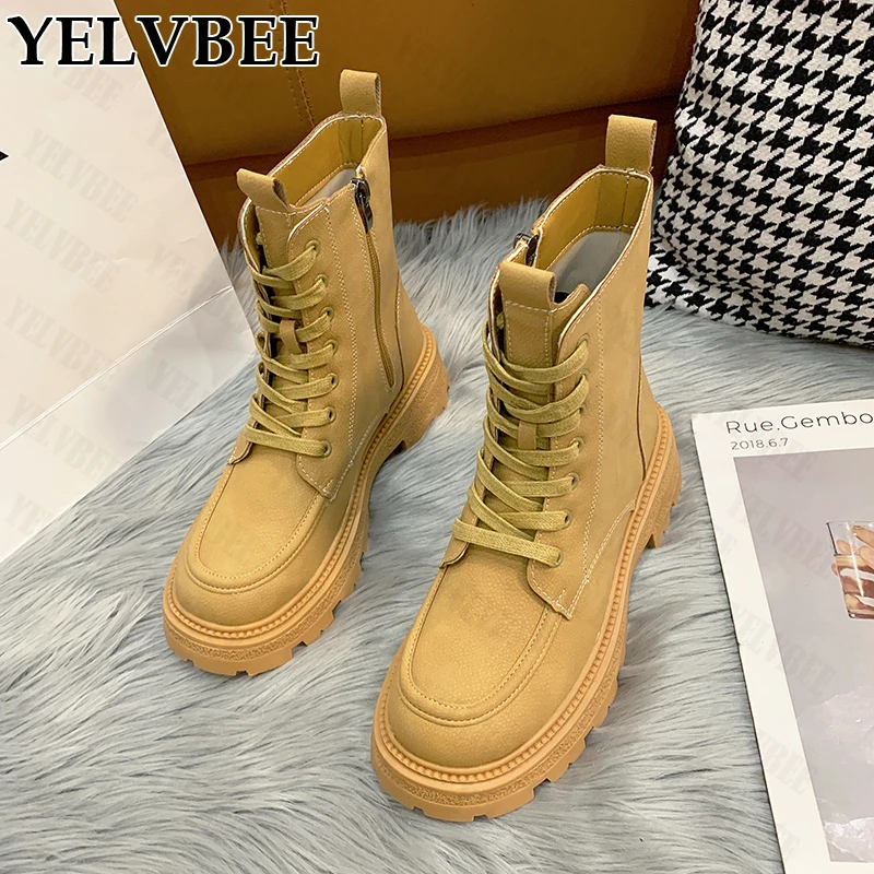 

Женские ботинки челси на платформе, повседневные Теплые ботильоны на массивном каблуке, зимняя обувь, 2021