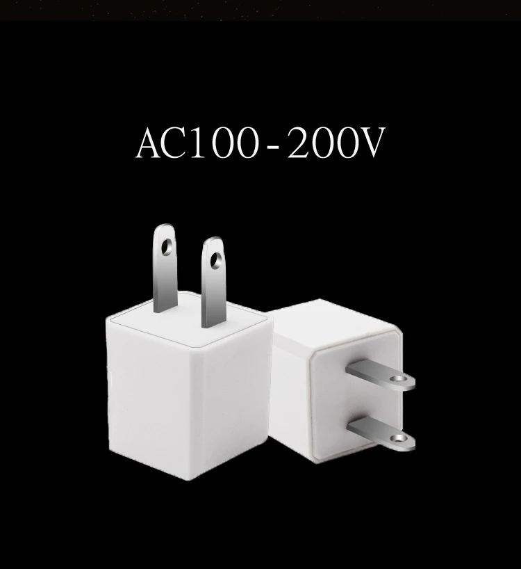100 шт./партия 5В 1A мини Зарядное устройство USB для быстрой зарядки iPhone iPad Интерфейс