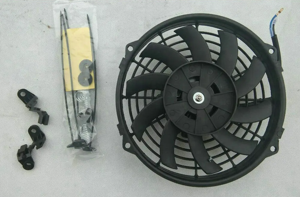 3 рядный алюминиевый радиатор + вентилятор для гоночных автомобилей 1968 80 Ford escade Mk1