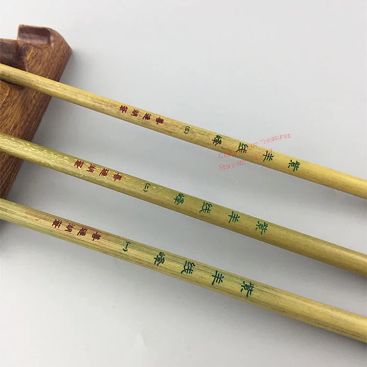 

3pcs Chinese Calligraphy Slender Gold Writing Slim Brush Chinese Painting Brush Pen Mao Bi Study Chinese Calligrpahy Supplies