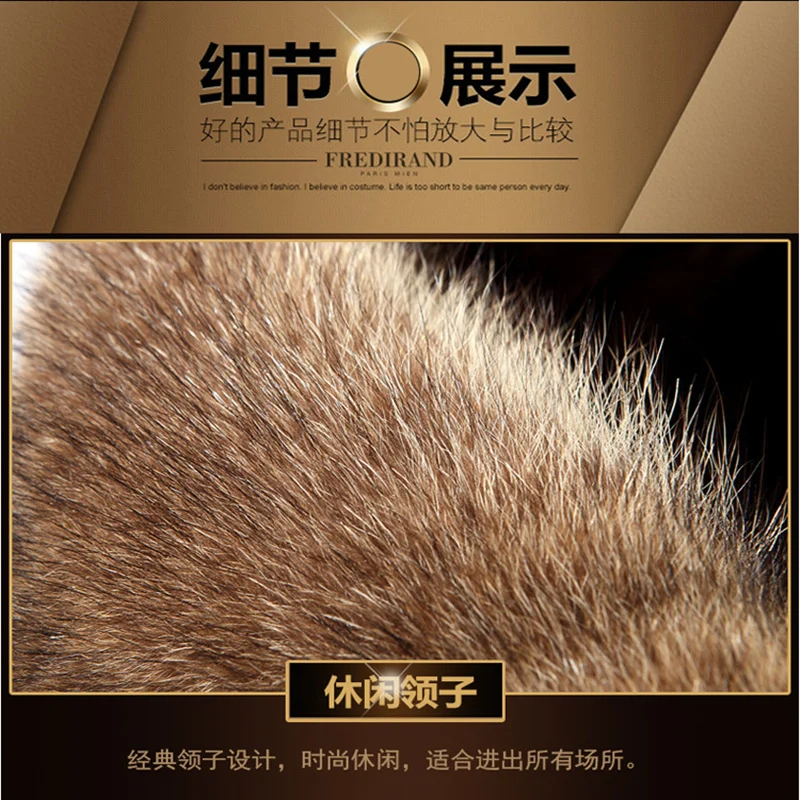 

Sheep Raccoon Fur Men Winter Long High Quality Solid Color Thickening Velvet Leather Coat Outerwear Parkas MZ1158