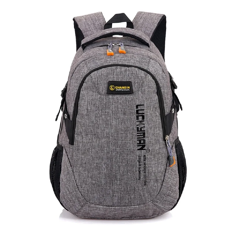 2020 new fashion men's Computer Bags high school college students laptop bag women Designer Backpack canvas Travel Backpacks | Багаж и