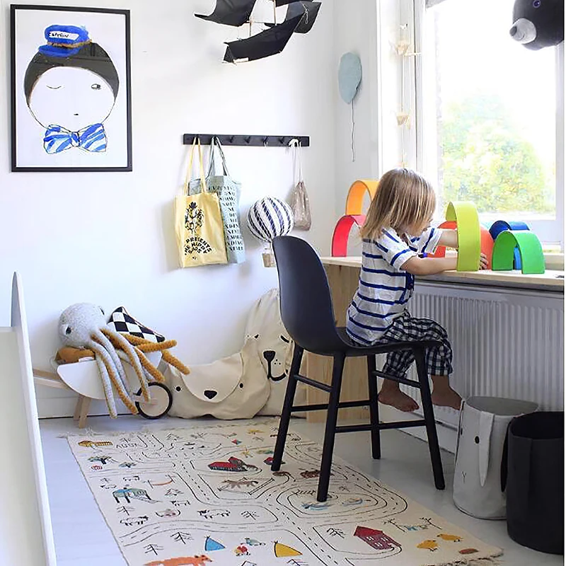 

Retro Bohemian Hand Woven Cotton Carpet Tassel Rug Geometric Floor Mat Bedroom Tapestry Decorative Blanket Area Rug