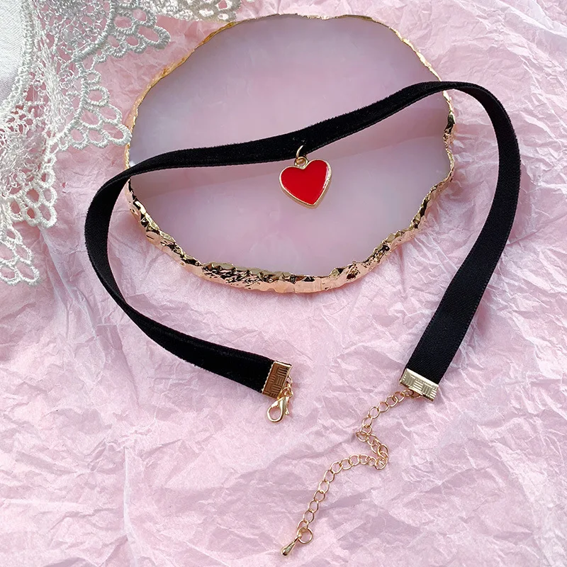 Корейское жемчужное ожерелье-чокер кружевное бархатное короткое ожерелье до