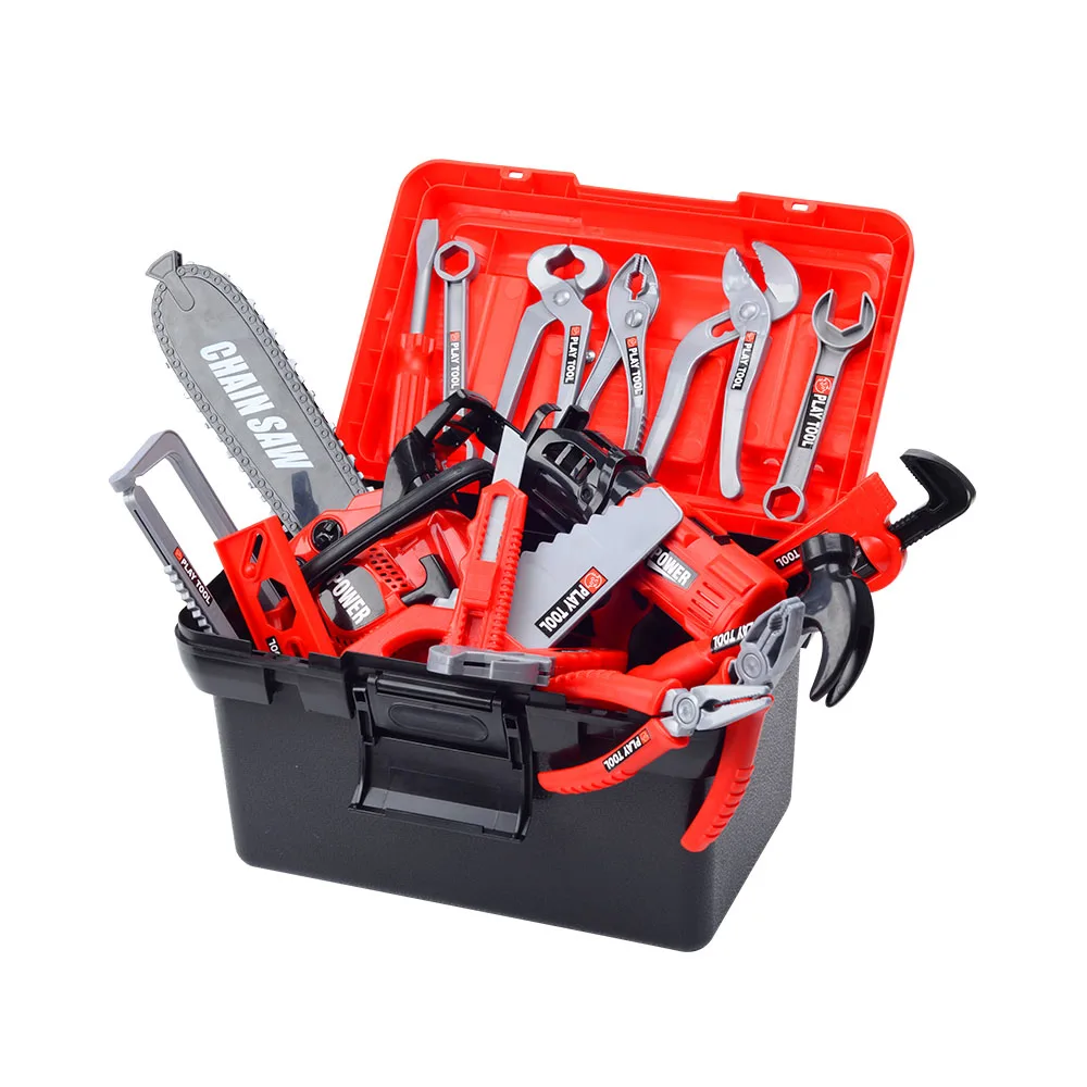 

Kids Toolbox Kit Toys For Boy Children Pretend Play Set Simulation Repair Tool Drill Screwdriver Repair House Play Toys Tool Set