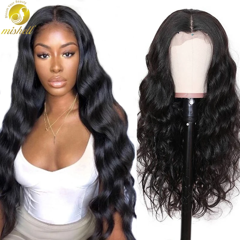 Lace Front Human Hair Wigs PrePlucked Brazilian Body Wave 13x4 Lace Front Human Hair Wigs With Baby Hair