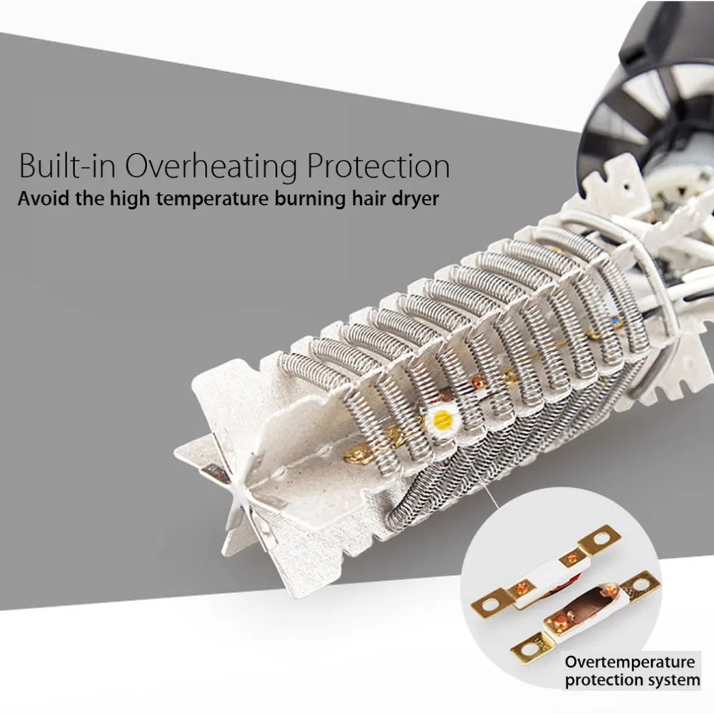 Настенный электрический фен для волос подвесной 1200 Вт 220 В 50 Гц|Фены волос| |