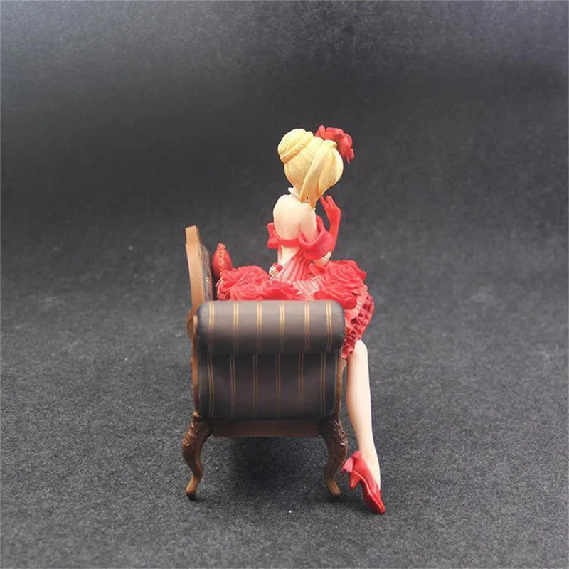 17 см Fate Stay Night Saber Нерон Клавдий секси аниме Рисунок дополнительный красный платье
