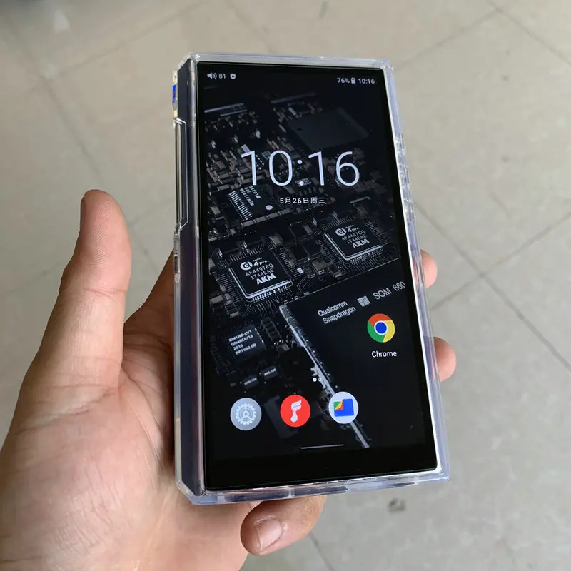 Прозрачный чехол из ТПУ для FiiO M11 Plus LTD |