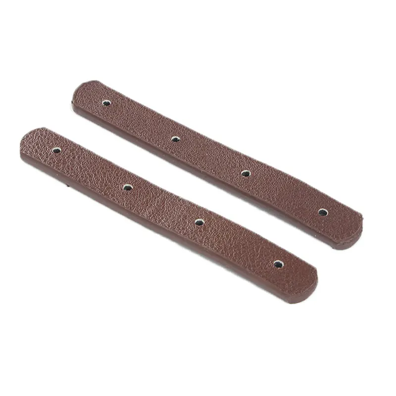 

Women Handbag Accessory Short PU Belts PU Leather Bag Part Handmade Buckle With Connection Accessories D Buckle Rivets Belt