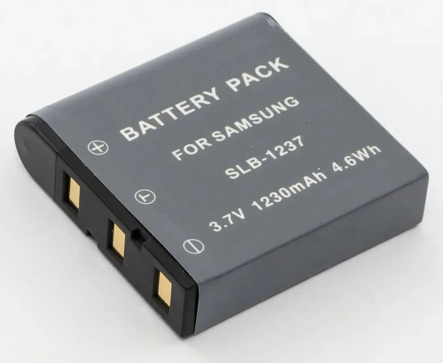 Аккумулятор SLB 1237 для фотоаппарата Samsung Digimax L55 L85|Аккумуляторы мобильных