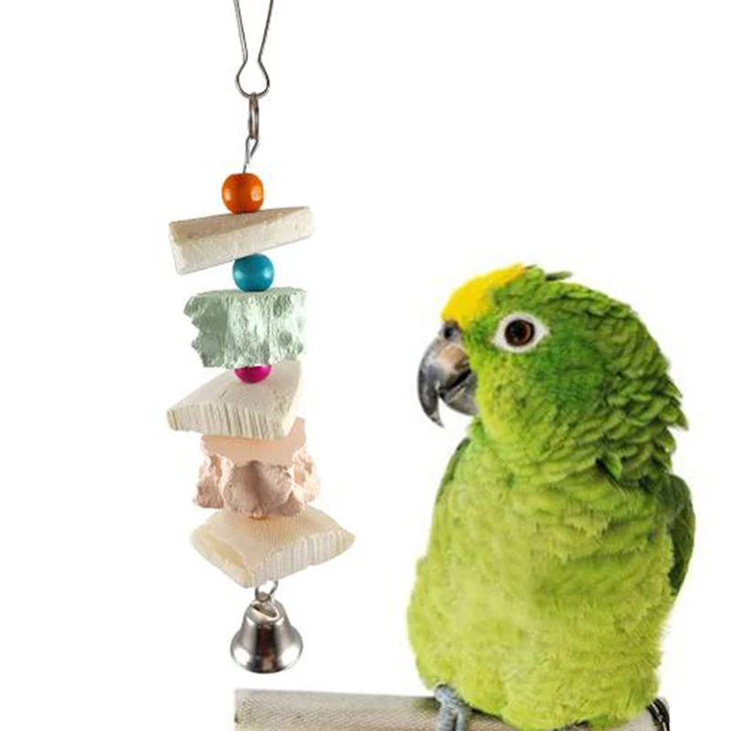 Хорошее качество жевательный камень для птиц домашних животных попугай хомяк