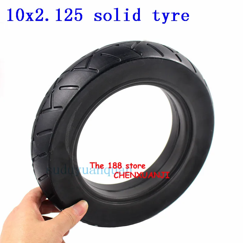

10x2.125 tubeless Wheel Tyres Solid Tyre Non-inflatable 10x2.125 for 8/10 inch Electric Scooter Accessory Electric Scooter Tires