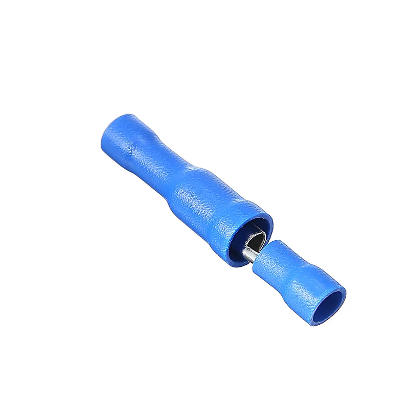 Высокое качество синий 50 шт мужской + женские пулевые разъемы изолированные
