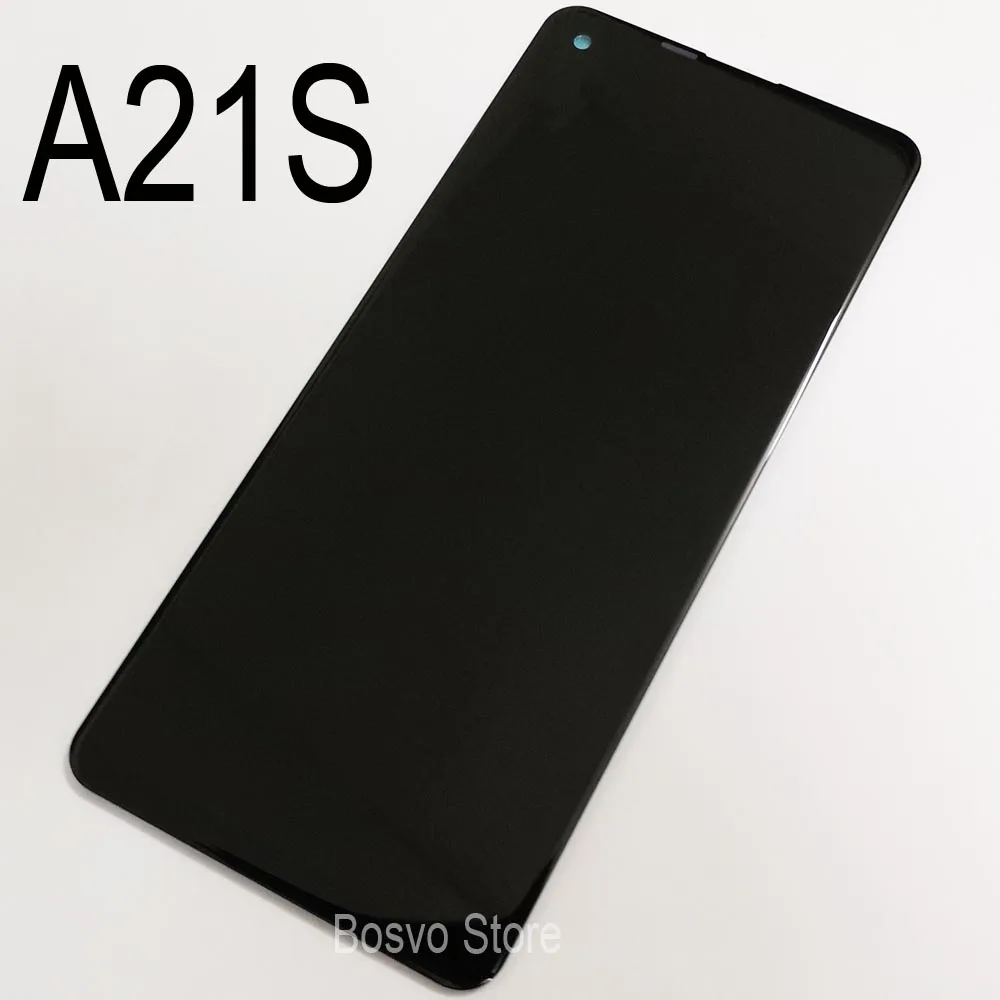 Pantalla Lcd t&aacute;ctil para Samsung A21S, montaje de marco, A217, SM-A217F/DS, venta al por mayor, 5 unids/lote-3