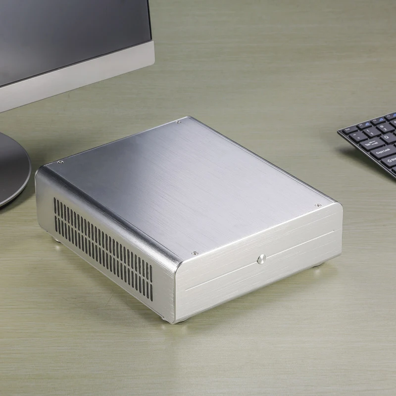 E I3S мини Чехол чехол из алюминиевого сплава Itx HTPC рабочий стол офис бизнес дом