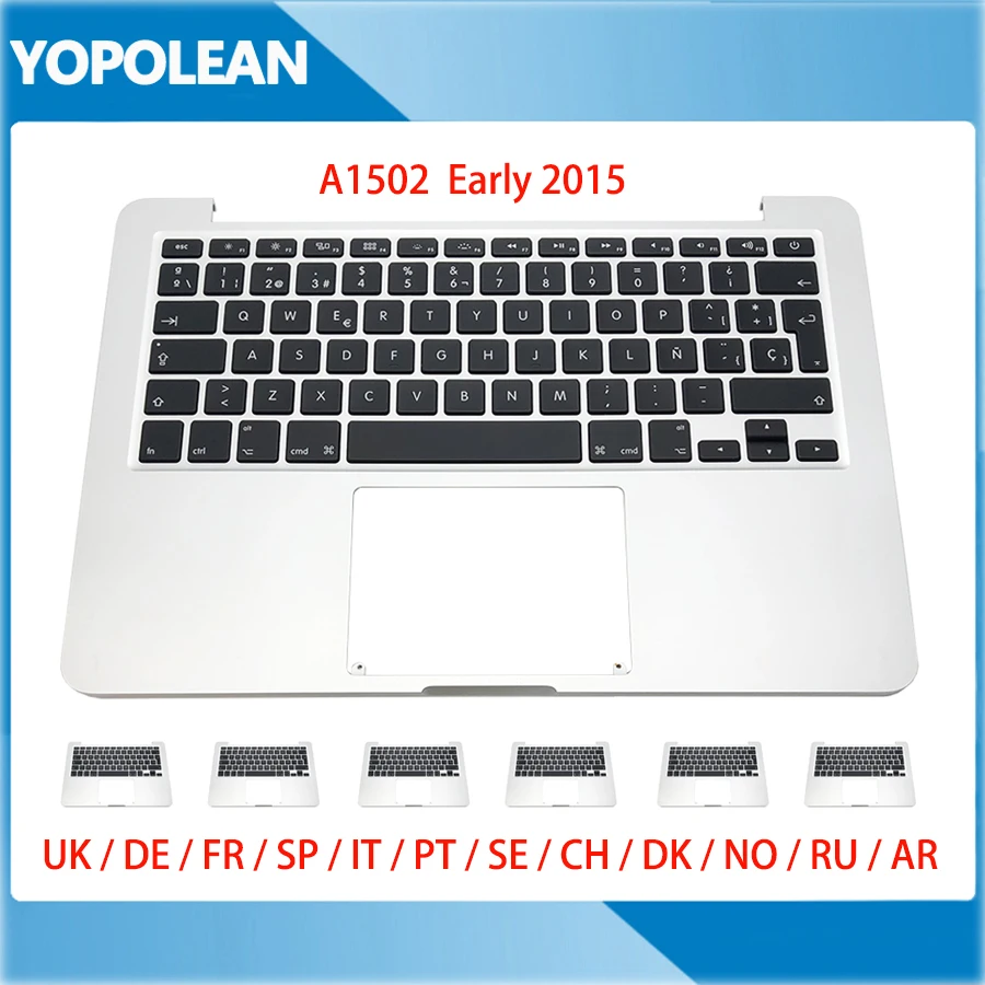 Для Macbook Pro Retina 13 дюймов A1502 ранняя коллекция 2015 верхний чехол с клавиатурой