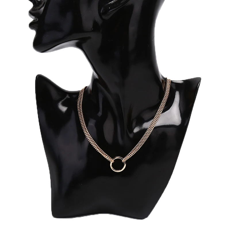 Новый дизайн винтажный многослойный круглый кулон искусственный жемчуг свитер