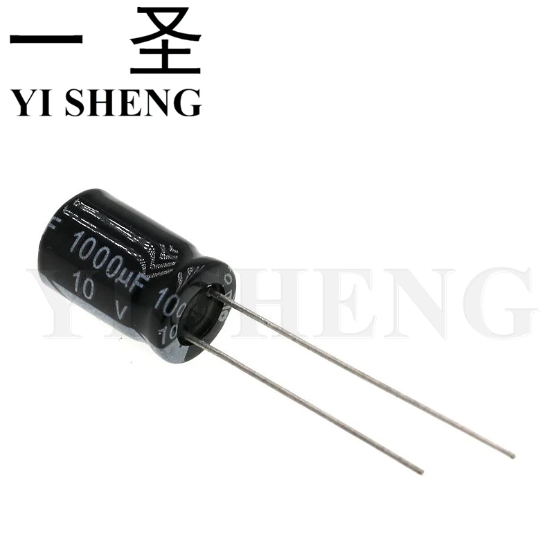

20PCS Electrolytic capacitor 10V1000uF 8*12 1000UF 10V aluminum electrolytic capacitor