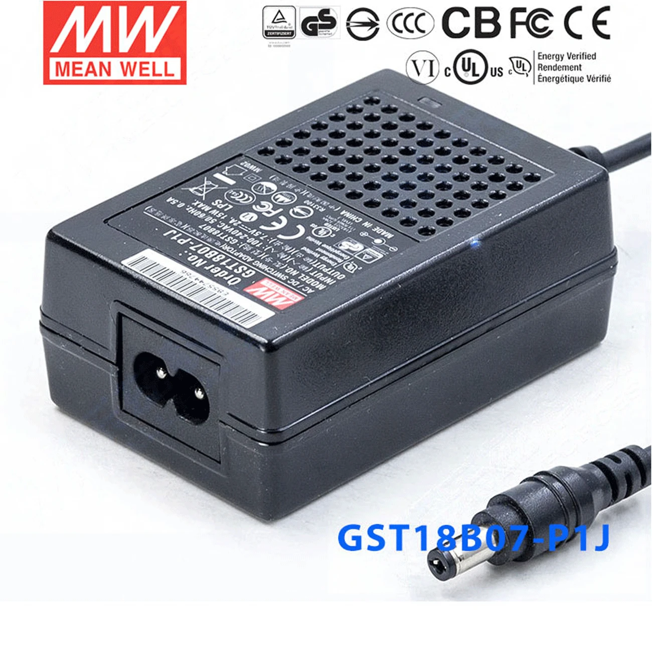 (Только 11 11) Средняя хорошая GST18B07 P1J (6 шт.) 7 5 В 2 а meanwell GST18B 15 Вт AC DC Высокая