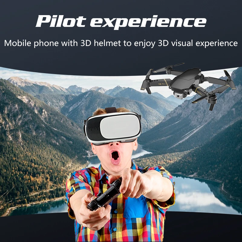 

HD 4K GD89 Drone with HD Aerial Video Camera RC Drones VS E520 S162 E58 RC Helicopter FPV Quadrocopter Drone Foldable toy gift
