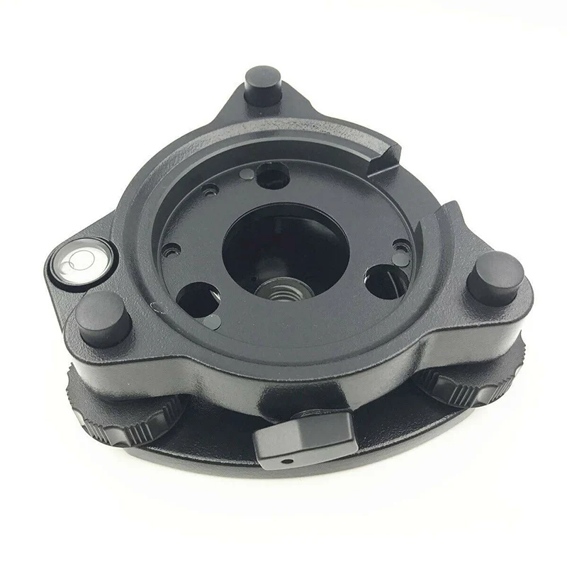 New Three-JAW Black Tribrach Without Optical Plummet for Total Station Surveying | Инструменты