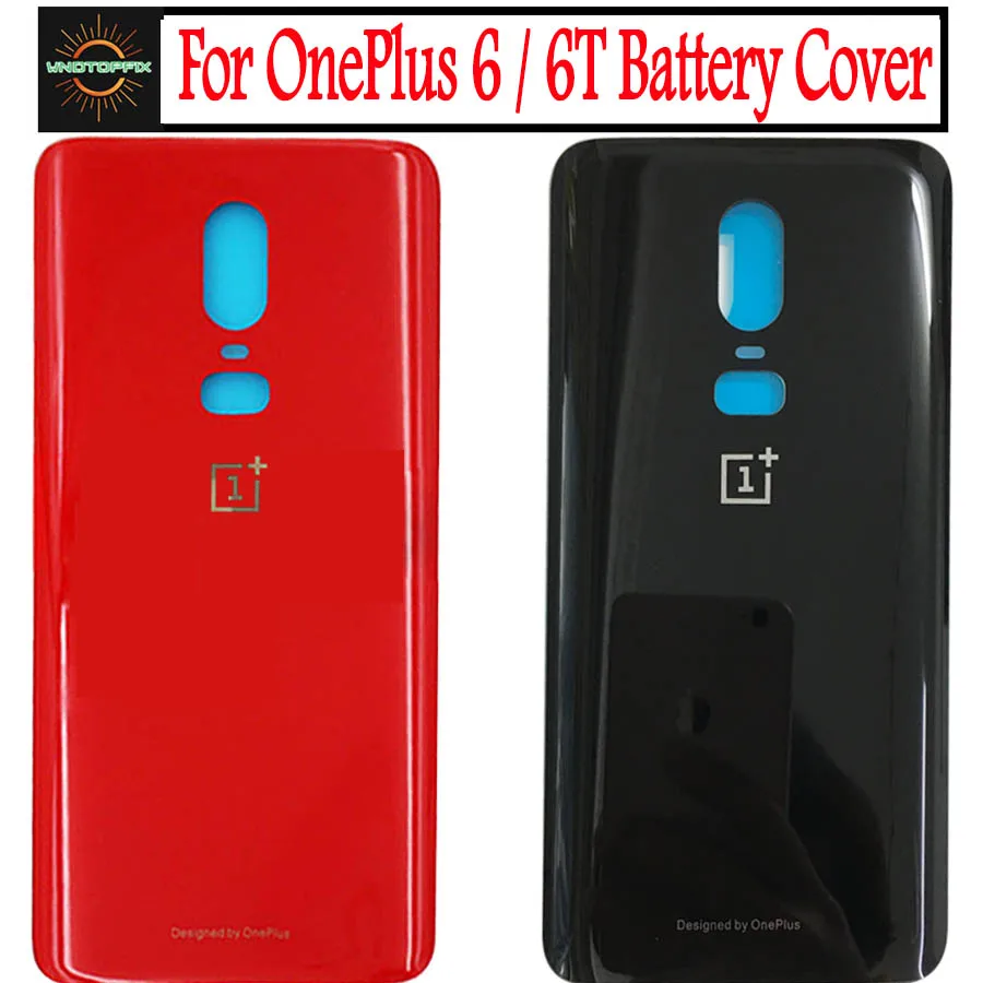 Крышка батарейного отсека 6 28 дюйма для OnePlus заднее стекло 41 Oneplus 6t 7 задняя крышка